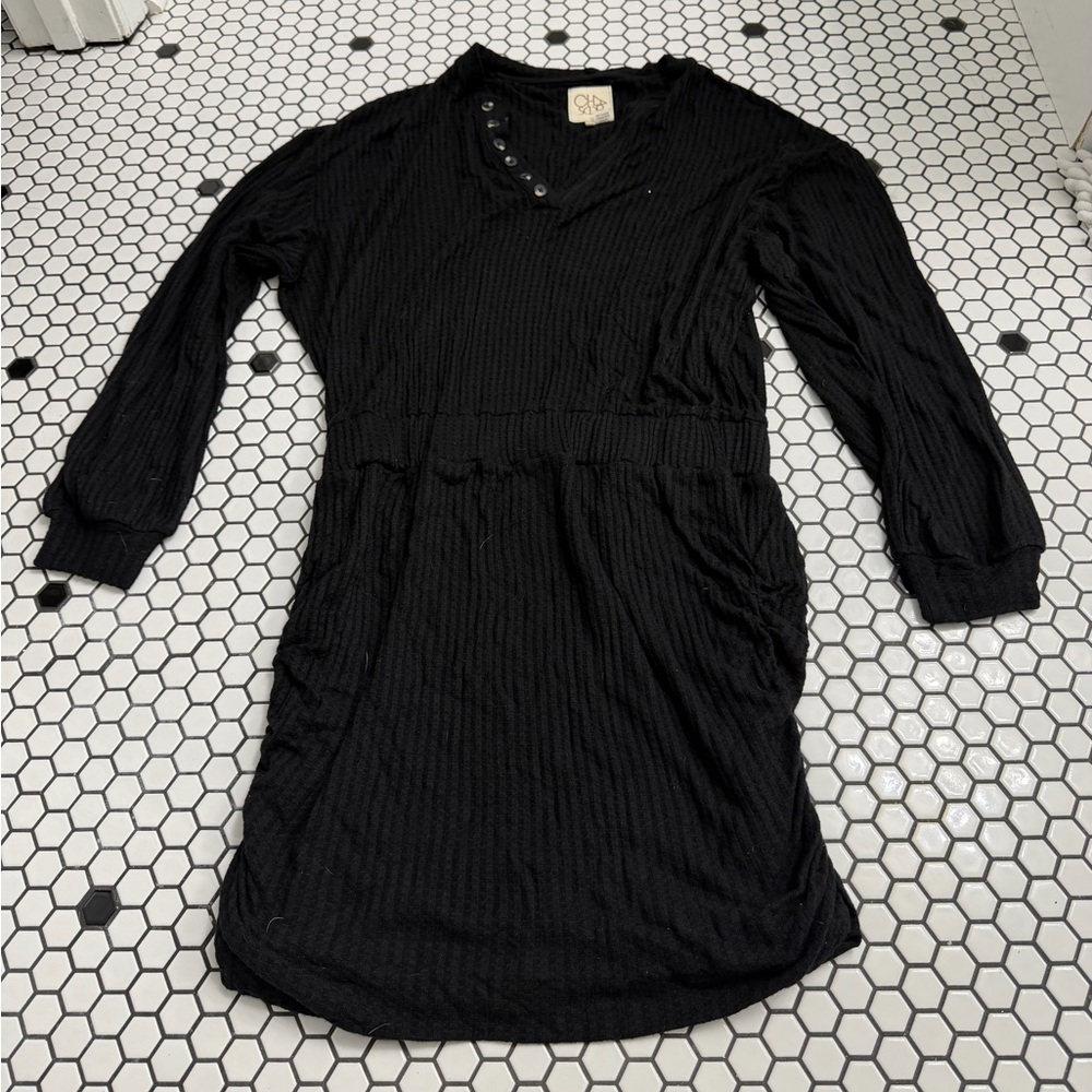 Chaser Black Long Sleeve Dress size medium